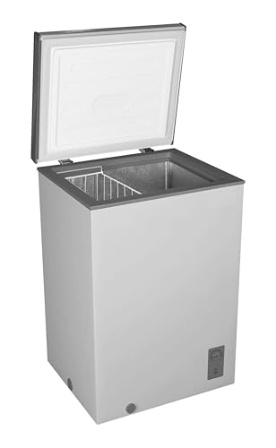 YUNA FROSTER 100 D silber 99 Liter Gefriertruhe Truhe Gefrierfach Gefrierschrank Schrank