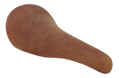 Gusti Echtes Leder - Sean Y. Leder Fahrradsattel Ledersattel Retro Design weich Sattel Cityrad Rennrad Trekkingrad Braun