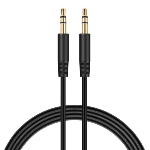 Ersatz Audiokabel für Sony Kopfhörer, 3,5mm auf 3,5mm Kopfhörerkabel für Sony WH-1000XM5 WH-1000XM4 WH-1000XM3 WH-CH720N ULT WEAR WH-CH710N WH-XB910N (ohne Mikrofon)