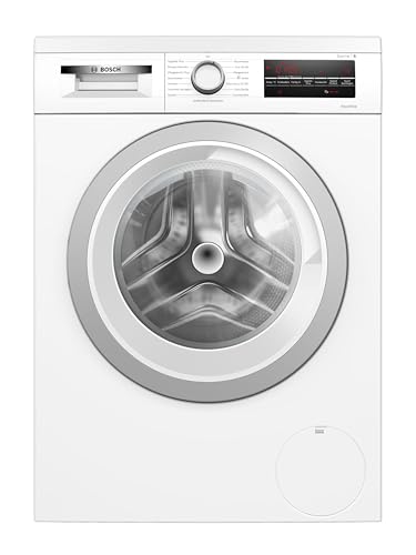 Bosch WUU28T42 Serie 6 Waschmaschine 9 kg, Unterbaufähig, 1400 UpM, Maximale Energie- und Wasserersparnis, Speed Perfect, Extraprogramme für Sport, Dunkles und Babykleidung, Nachlegefunktion