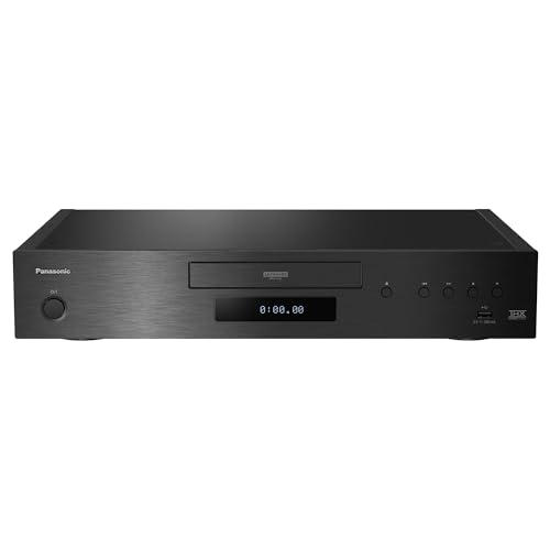 Panasonic DP-UB9004 UHD Blu-ray Player (HDR10+, 4K Blu-ray Disc, 4K VoD, Dolby Vision, 2X HDMI, 2X USB) schwarz