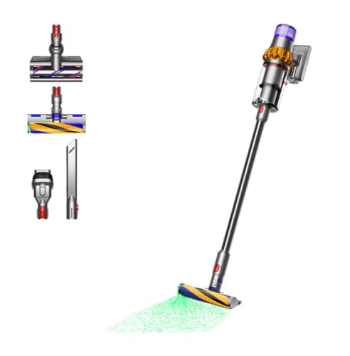 Dyson V15 Detect Absolute, Akkustaubsauger, Silber