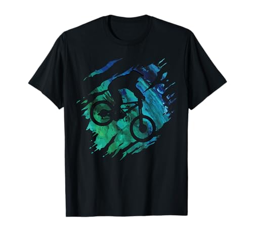 Downhill Shirt - Mountainbike MTB T-Shirt Geschenk T-Shirt
