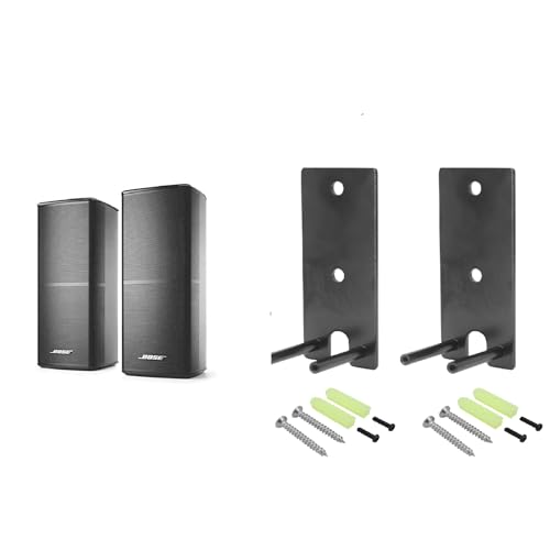 Yuhtech Wandhalterung für Bose OmniJewel Lifestyle 650 Home Speaker, Bose Surround Speakers 700 Halterungen Ersatz (1 Paar)