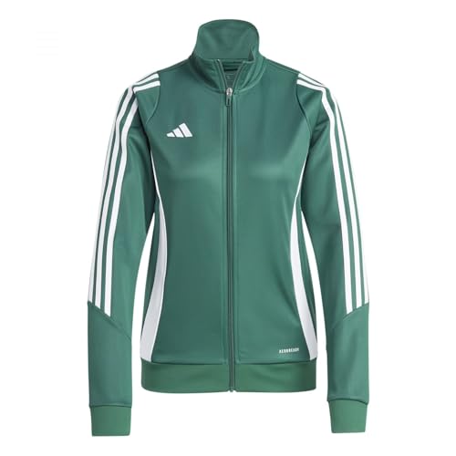 adidas Performance Tiro 24 Trainingsjacke Damen gruenweiss, M (38-40) Damen