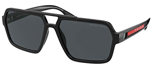 Sonnenbrillen Prada Linea Rossa PRADA LINEA ROSSA SPS 01X Black/Grey 59/16/145 Herren