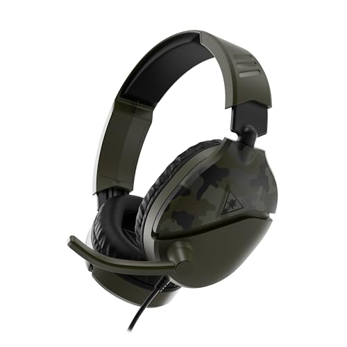 Turtle Beach Recon 70 Camo Green Gaming-Headset für Xbox Serie X|S, Xbox One, PS5, PS4, PC