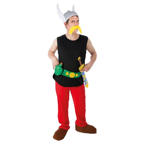 Chaks - Asterix Kostüm Herren, offizielles Asterix und Obelix Outfit, 9-teiliges Gallier Set für Karneval und Comic Con