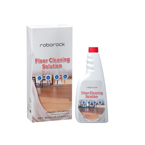 roborock 480ml Original Reinigungsmittel für roborock Saugroboter und Nass-und Trockensauger, Bodenreiniger Mittel, Keine Schaumbildung und Schlieren, 1:200 Konzentrat