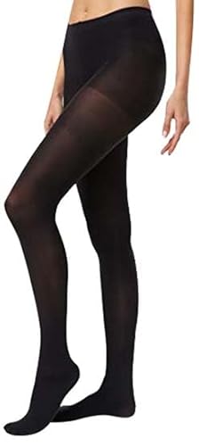 Nur Die Goodbye Laufmaschen 60 DEN Strumpfhose verhindert Laufmaschen transparente Fein-Strumpfhose matte Optik Damen, schwarz, L