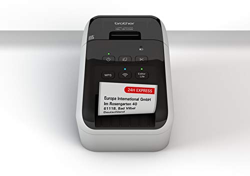Brother QL820NWBC Labeldrucker, schwarz/weiss