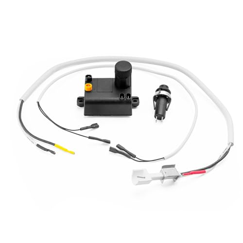 Elektrozünder Piezo Gasanzünder Kit für Weber Spirit E210/310 Serie Gasgrills mit frontmontiertem Bedienfeld (Modelljahre 2013 und neuer), Elektronische Zünder, Elektronische Zünder für Weber 7642