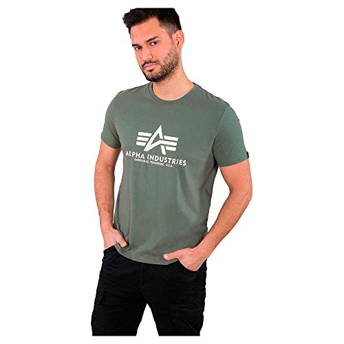 Alpha Industries Basic T-Shirt T-Shirt für Herren Vintage Green