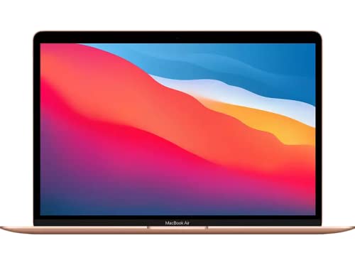 2018 Apple MacBook Air Retina with Intel 1.6 GHz Core i5 (13-inch, 8GB RAM, 256GB SSD Storage, QWERTY US) - Gold (Generalüberholt)