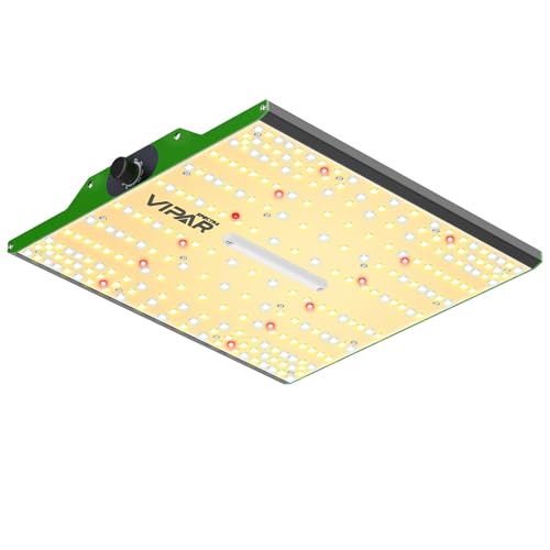 VIPARSPECTRA P1000 LED Grow Lampe, 2024 Pflanzenlampe Led Vollspektrum, Pflanzenlampen LED Grow Light, Dimmen 0%-100% für Gewächshaus Zimmerpflanzen Sämling Gemüse Blüte für Growzelt 60x60cm 80x80cm