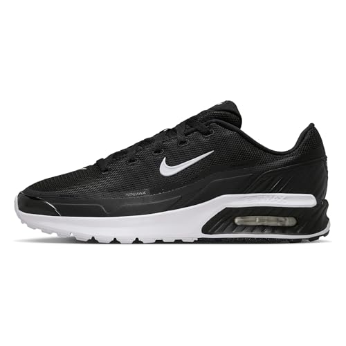 NIKE Herren AIR MAX BIA Sneaker, Black/White, 42.5 EU
