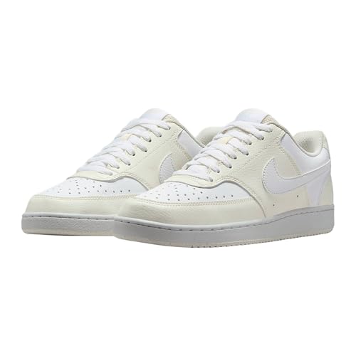 Nike Damen W Court Vision LO NN Sneaker, Soft Pearl/White, 39 EU