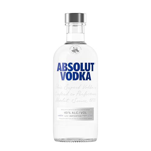 Absolut Vodka Original – Absolute Reinheit und einzigartiger Geschmack in ikonischer Apothekerflasche – Ideal für Cocktails und Longdrinks – 1 x 0,5 l