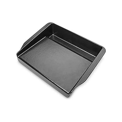 Weber Plancha für Pulse 1000-2000 - für knusprige Ergebnisse bei Fleisch, Fisch oder Gemüse, leicht zu reinigen – Schwarz (6609)