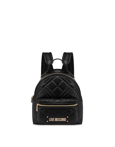 Love Moschino Damen Jc4148pp1mla0000 Rucksack, Schwarz
