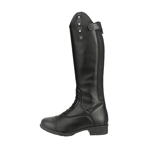 SUEDWIND FOOTWEAR Kinder-REIT-Stiefel »NOVA Kids Fun Glitter« – Komfor-Einlegsohle – YKK-Reißverschluss – Lederlook – Hautverträglich – Atmungsaktiv – Turnier-Konform - 38 N