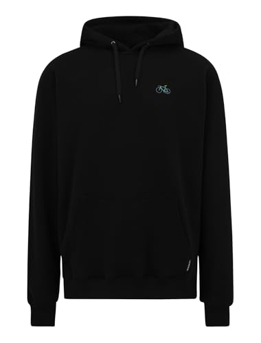 IRIEDAILY Herren Hoodie PEACERIDE Bio-Baumwolle Regular Fit Black