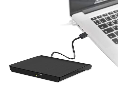Antika Externes DVD Laufwerk CD DVD Brenner USB 3.0 Rewriter Writer Reader DVD/CD +/-RW CD Laufwerk für Laptop Desktop mit Mac/OS/XP/Linux/Win11/Win10/Win8 (