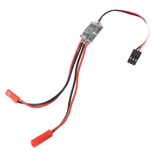 1 Stück 20A RC Schalter, Ferngesteuertes AUX Ein/Aus Schalterrelais für RC Auto, LKW, Boot, Flugzeug, LED Licht, Drohne, Quadcopter, Modellbau, RC Schalter, RC Modellbau