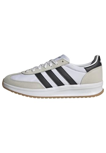 adidas Herren Run 70S 2.0 Shoes, Cloud White/Core Black/Grey One, 43 1/3 EU