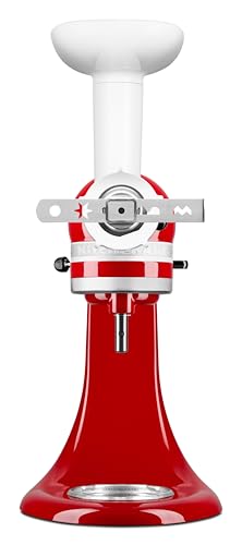 KitchenAid Zubehör Fleischwolf - 5KSMFGCA - Zerkleinerer für Kitchen aid Küchenmaschine - Gemüsezerkleinerer - mit Spritzgebäckvorsatz in 5 Formen