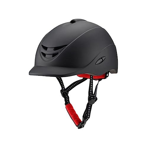 predolo Hochwertiger Reithelm für Erwachsene, Reiterhelm Verstellbar und Tragbar Profi-Reitsportmütze - Perfekt für den Outdoor-Sport, M