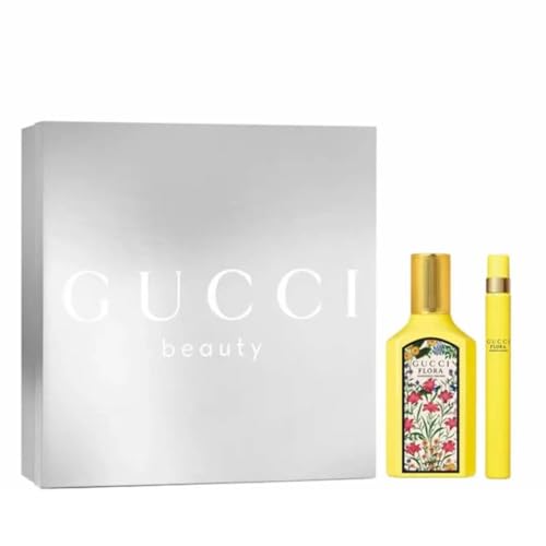 Gucci Flora Gorgeous Orchid Geschenkset Damenparfum Eau De Parfum 50 ml und Reiseparfum 10 ml