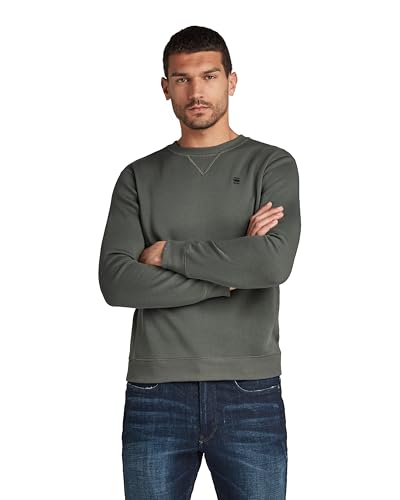 G-STAR Herren Premium Core Sweatshirt, Grau (Graphite D16917-C235-996), L