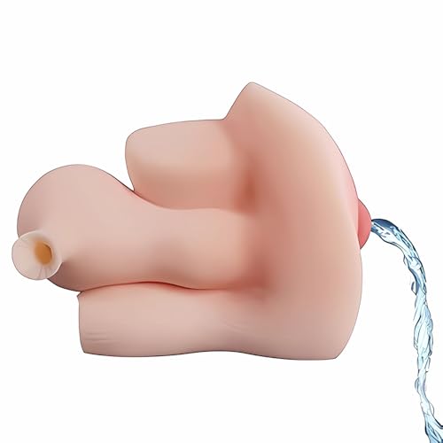 Hmxseu Realistische Gebärmutter Masturbator 3D Simulation Klitoris Vagina Taschenmuschi mit Eierstock Masturbations Massagegerät 3 Kanal Pocket Pussy Erotische Masturbation Sex Spielzeug für Männer