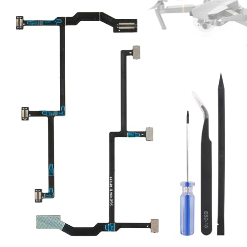 TGHongKy Gimbal Flachbandkabel für DJI Mavic Pro Flexibler Gimbal Kamera Flachband für DJI Mavic Pro Platinum Gimbal Flach PCB Ribbon Flachband Drone Repair Flex Kabel Gimbal Flat Kamera mit Werkzeug