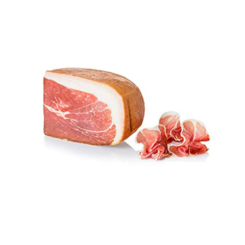 Prosciutto di Parma D.O.P. Salumi Pasini® | Parmaschinken g.U. | Luftgetrockneter Rohschinken | Tranche | 1,7 kg | Glutenfrei und laktosefrei