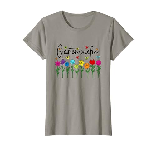 Garten Chefin Gartenarbeit Hobby Gärtnerin Gartenchefin T-Shirt