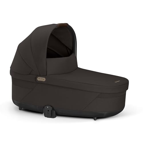 CYBEX Gold COT S LUX Kinderwagenaufsatz, Ab Geburt bis ca. 6 Monate (max. 9 kg), Für CYBEX Balios S Lux und Talos S Lux, Chocolate Brown