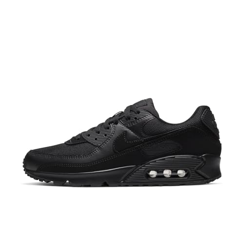NIKE CN8490-003 AIR MAX 90 Herren Black/Black-Black-White EU 45