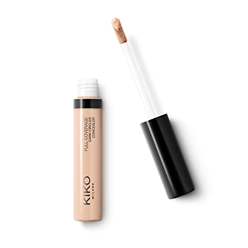 KIKO Milano Full Coverage Dark Circles Concealer 05 | Flüssig-Concealer Für Die Augenpartie Und Das Gesicht Mit Hoher Deckkraft