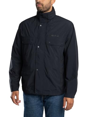 Armani Exchange Men's Long Sleeve, urban Style, extractable Hood, Blouson Jacket, Blue, XL