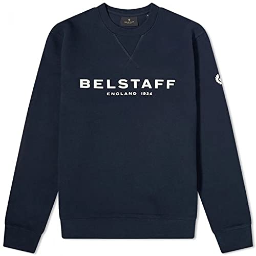 Belstaff 1924 Sweatshirt Dark Ink Off White, Kriegsmarine, Small