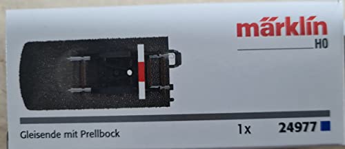 Märklin 24977 - Gleisende mit Prellbock, C-Gleis, Spur H0