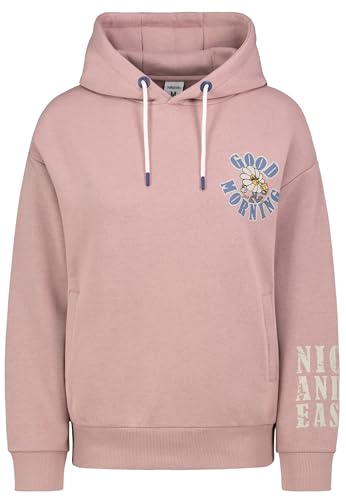 Sublevel Damen Hoodie, Oversized mit Kapuze, für Damen und Mädchen Middle-Rose S