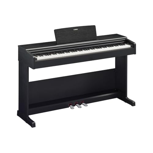 Yamaha ARIUS YDP-105 Digital Piano, schwarz – Modernes und stilvolles Digitalpiano für Einsteiger und Hobbyspieler – Authentisches Klavierspiel