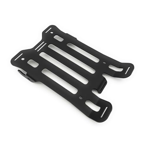 Gepäckträger Custom Traveller für Simson Schwalbe KR51/1, KR51/2 & Star – mit Helmhaken, tiefschwarz pulverbeschichtet, robuster Stahl, einfache Montage