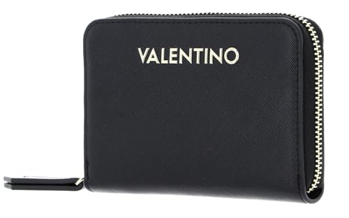 Valentino Zero Re Zip Around Wallet Nero