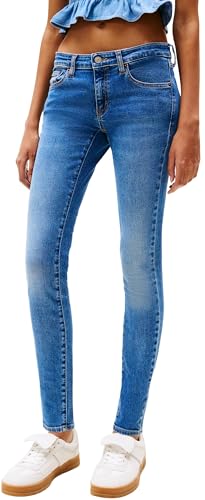 Tommy Jeans Damen Sophie Lw Skn Bi0234 Co Dw0dw20668 Skinny, Denim (Denim Medium), 30W / 34L EU