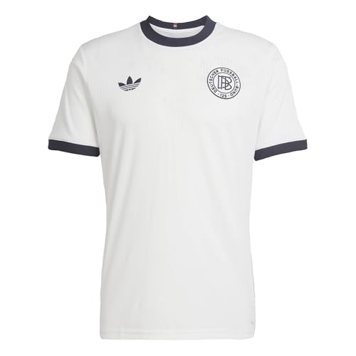 adidas DFB Germany Deutschland Retro Trikot Jersey (DE/NL/SE/PL, Alphanumerisch, M, Regular, Regular, White/Black)
