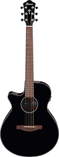 Ibanez AEG50L Black High Gloss - Linkshänder Westerngitarre
